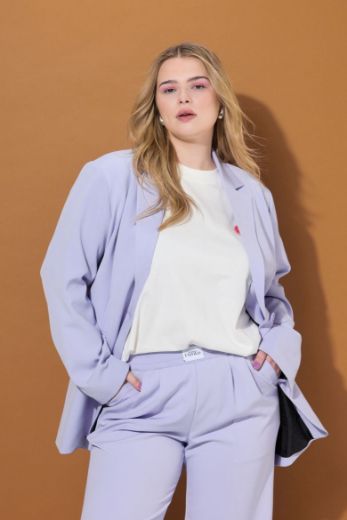 Plus size veliki brojevi Sako šireg kroja za punije