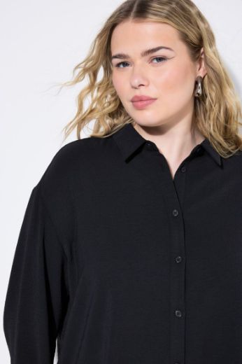 Plus size veliki brojevi Košulja dugih rukava šireg kroja za punije