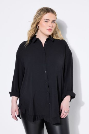 Plus size veliki brojevi Košulja dugih rukava šireg kroja za punije