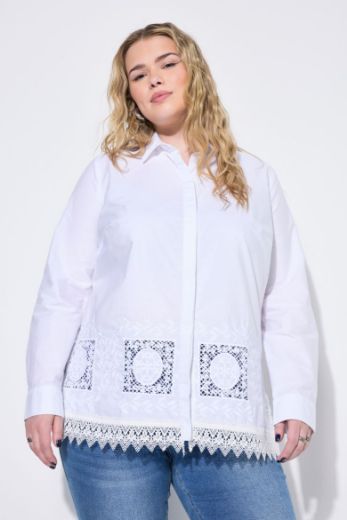 Plus size veliki brojevi Košulja dugih rukava za punije