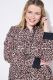 Veliki brojevi Bluza šireg kroja s leopard uzorkom moda za punije