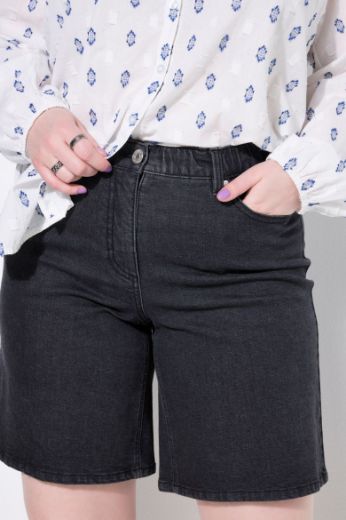 Plus size veliki brojevi Traperice kratkih nogavica za punije
