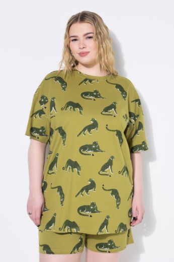 Plus size veliki brojevi Pidžama kratkih rukava i kkratkih nogavica za punije