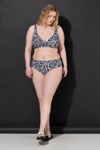 Plus size veliki brojevi Kupaći kostim s uzorkom leoparda za punije