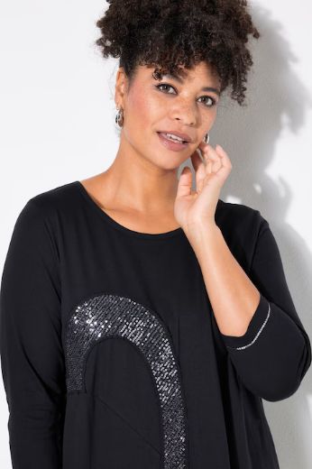 Plus size veliki brojevi Majica kratkih rukava, srce za punije