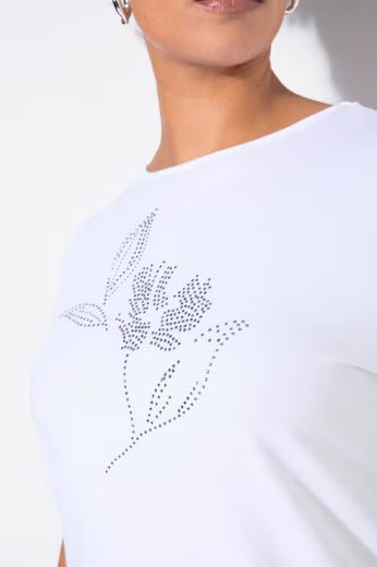 Plus size veliki brojevi Majica cvijetni uzorak za punije
