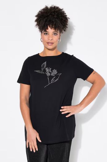 Plus size veliki brojevi Majica cvijetni uzorak za punije