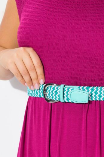 Plus size veliki brojevi Remen pleteni za punije
