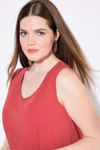 Plus size veliki brojevi Haljina na pruge za punije