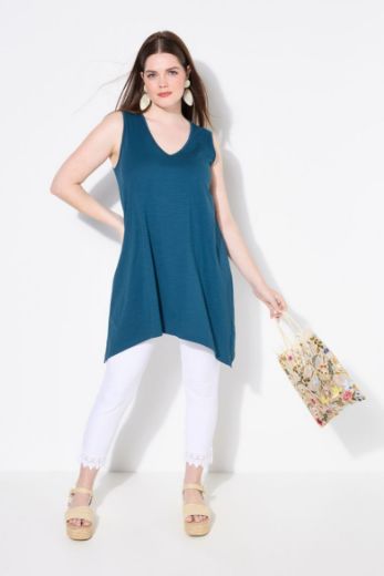 Plus size veliki brojevi Haljina na pruge za punije