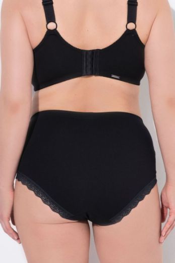 Plus size veliki brojevi Gaćice s dodatkom ukrasne čipke 3 komada za punije