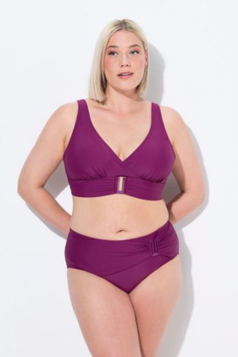 Plus size veliki brojevi Kupaći kostim dvodijelni s metalnim dodatkom za punije