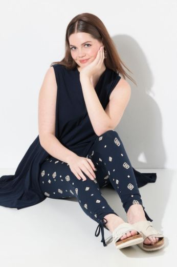 Plus size veliki brojevi Tajice s printom za punije