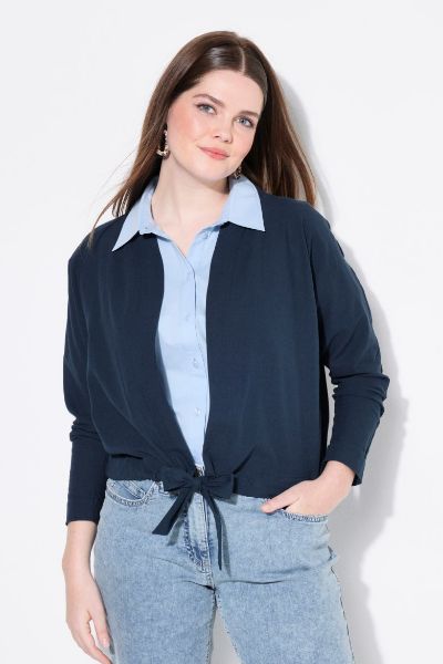 Veliki brojevi Jakna bolero kraćeg kroja moda za punije