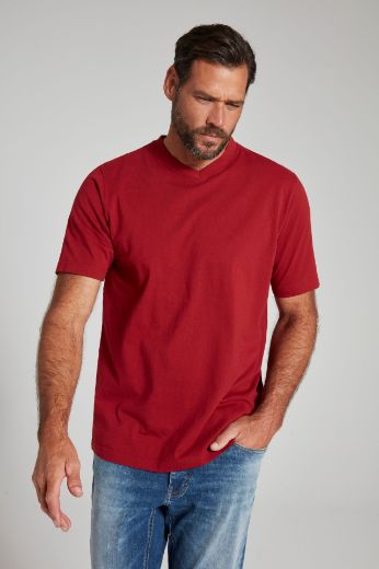 Plus size veliki brojevi Majica Basic V ovratnik za punije