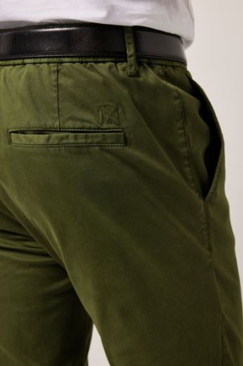 Plus size veliki brojevi Hlače Chino ravnih nogavica za punije