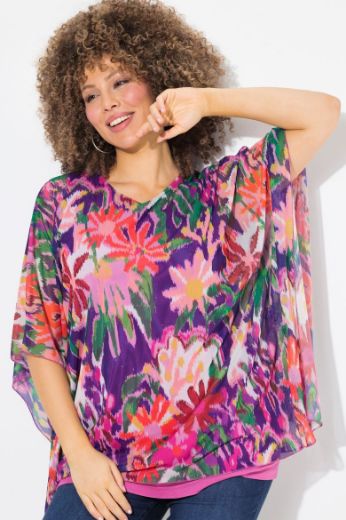 Plus size veliki brojevi Bluza dvoslojna za punije