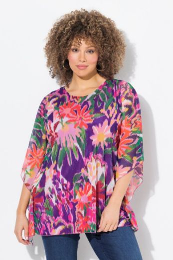 Plus size veliki brojevi Bluza dvoslojna za punije