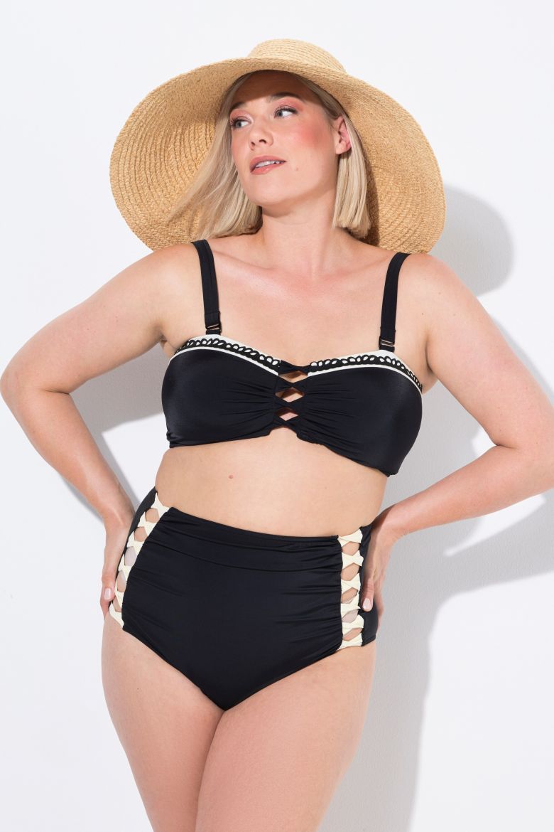 Plus size veliki brojevi Kupaći kostim dvodijelni za punije