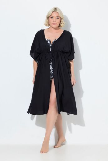 Plus size veliki brojevi Kaftan kratkih rukava V ovratnika za punije