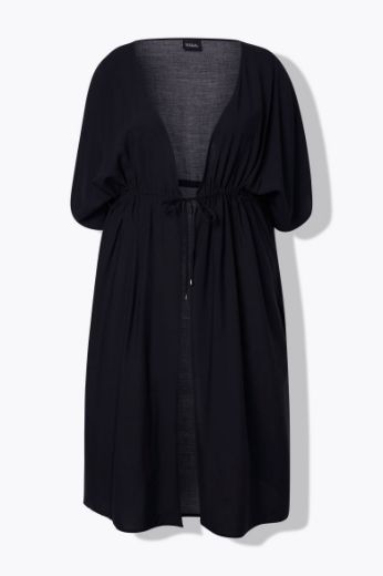 Plus size veliki brojevi Kaftan kratkih rukava V ovratnika za punije