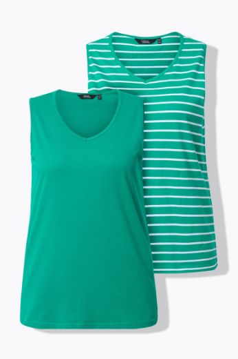 Plus size veliki brojevi Top 2 komada za punije