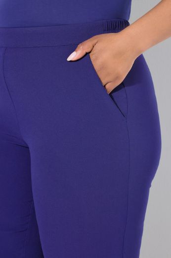 Plus size veliki brojevi Hlače šireg modela nogavica za punije