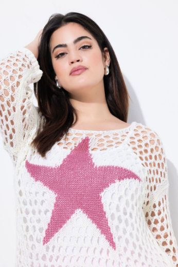 Plus size veliki brojevi Pulover 3/4 rukava okruglog ovratnika za punije