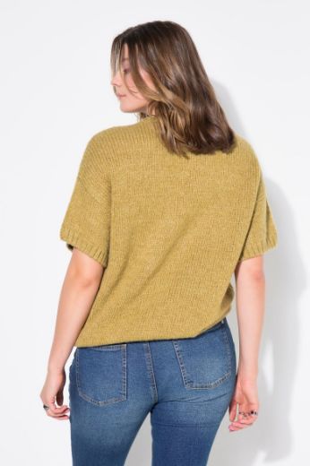 Plus size veliki brojevi Pulover polu rukava okruglog ovratnika za punije