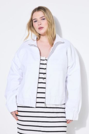 Plus size veliki brojevi Jakna lagana šireg kroja za punije