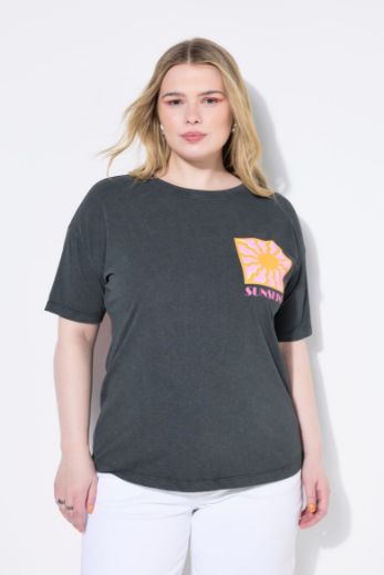 Plus size veliki brojevi Majica kratkih rukava okruglog ovratnika za punije