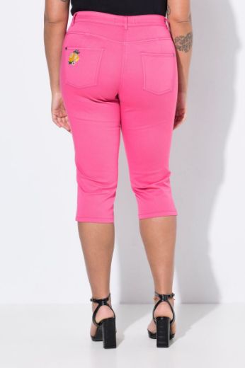 Plus size veliki brojevi Traperice Capri za punije