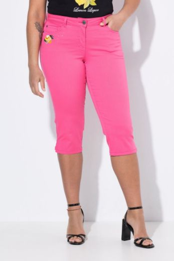 Plus size veliki brojevi Traperice Capri za punije