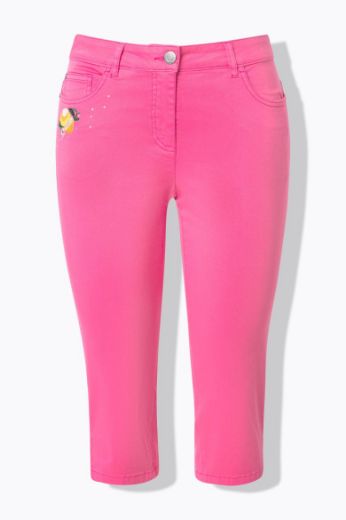 Plus size veliki brojevi Traperice Capri za punije