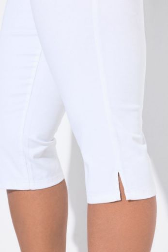 Plus size veliki brojevi Traperice Capri za punije