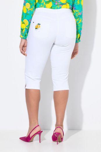 Plus size veliki brojevi Traperice Capri za punije