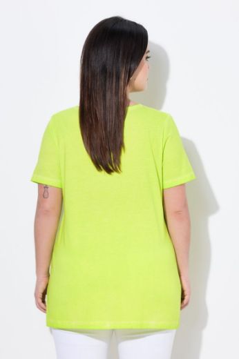Plus size veliki brojevi Majica kratkih rukava okruglog ovratnika za punije