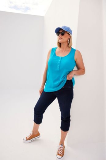 Plus size veliki brojevi Majica bez rukava za punije