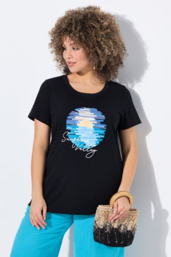 Plus size veliki brojevi Majica kratkih rukava okruglog ovratnika za punije