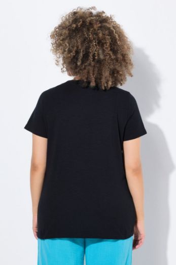 Plus size veliki brojevi Majica kratkih rukava okruglog ovratnika za punije
