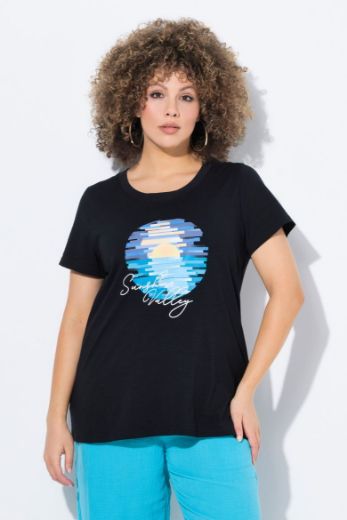 Plus size veliki brojevi Majica kratkih rukava okruglog ovratnika za punije