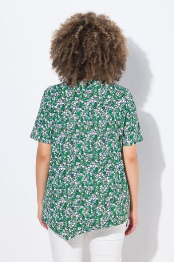 Plus size veliki brojevi Majica kratkih rukava okruglog ovratnika za punije