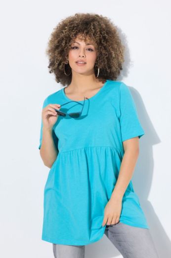 Plus size veliki brojevi Majica kratkih rukava A kroja za punije