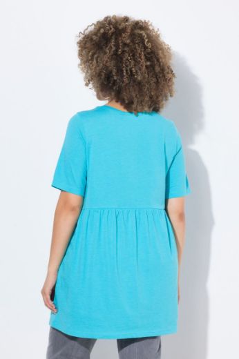 Plus size veliki brojevi Majica kratkih rukava A kroja za punije
