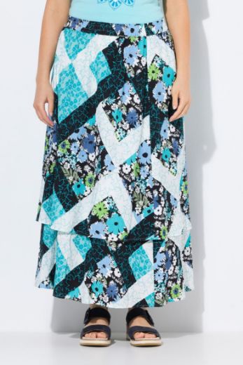 Plus size veliki brojevi Suknja maxi A kroja za punije