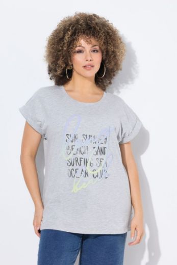 Plus size veliki brojevi Majica kratkih rukava okruglog ovratnika za punije