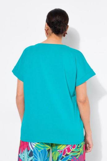 Plus size veliki brojevi Majica kratkih rukava okruglog ovratnika za punije