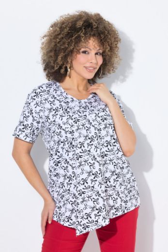 Plus size veliki brojevi Majica kratkih rukava A kroja za punije