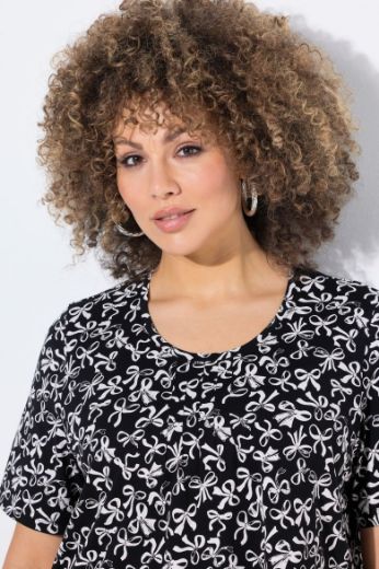Plus size veliki brojevi Majica kratkih rukava A kroja za punije