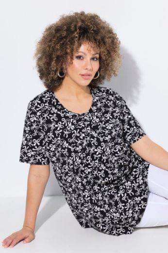 Plus size veliki brojevi Majica kratkih rukava A kroja za punije